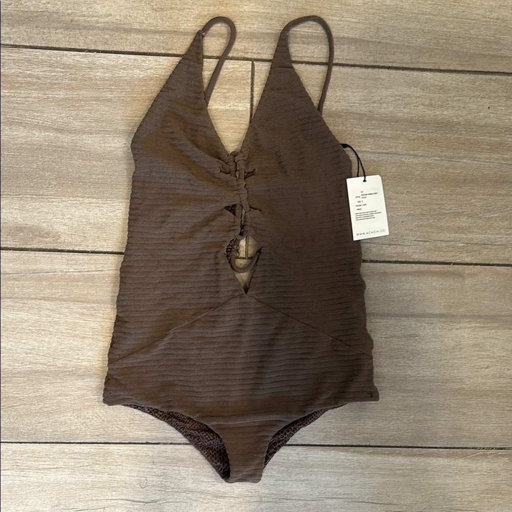 Acacia Kokomo One-Piece in Cafe